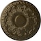 Ekena Millwork Colton Ceiling Medallion (Fits Canopies up to 4 3/4"), Hand-Painted Brass, 15 3/4"OD x 1 1/2"P CM15CNBRS - alternate 1